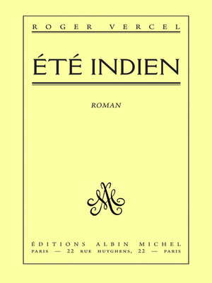 cover image of Eté indien